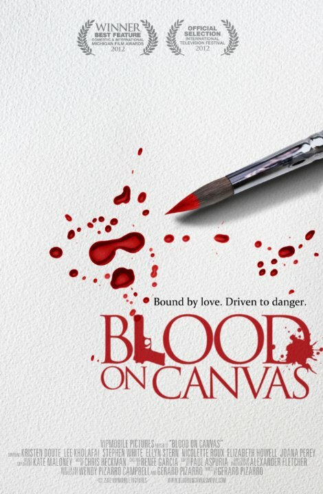 Кровь на холсте (2013) постер