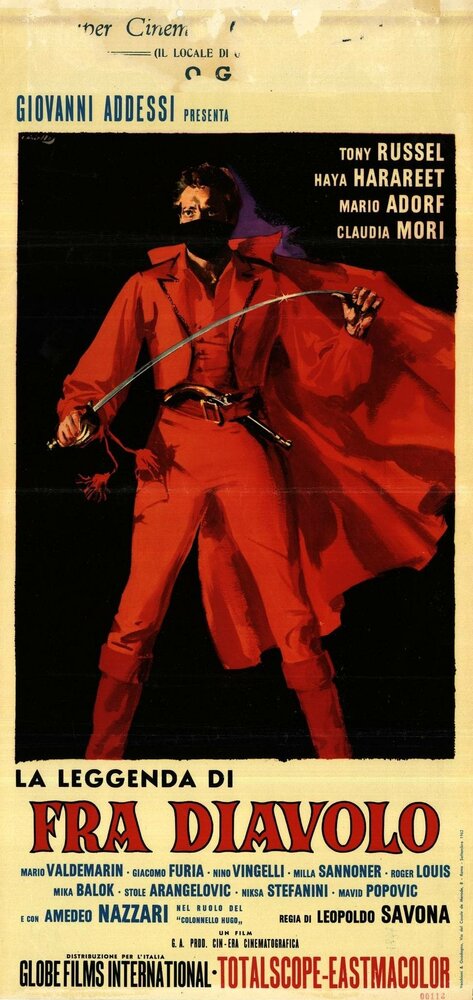 Легенда о Фра Дьяволо (1962) постер