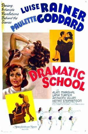 Драматическая школа (1938) постер