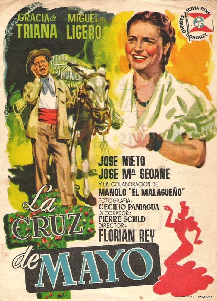 La cruz de mayo (1955) постер