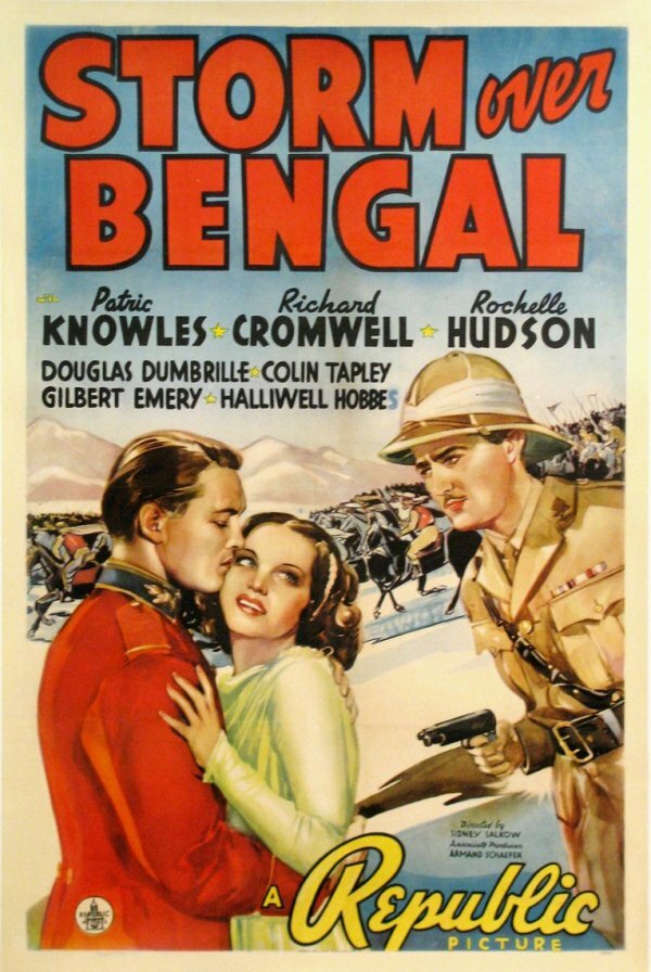 Шторм в Бенгалии (1938) постер