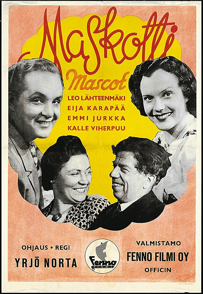 Maskotti (1943) постер