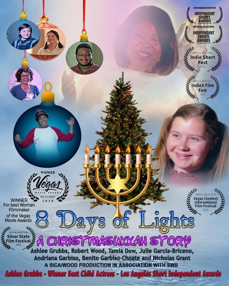 8 Days of Lights Christmasukkah Story (2020) постер
