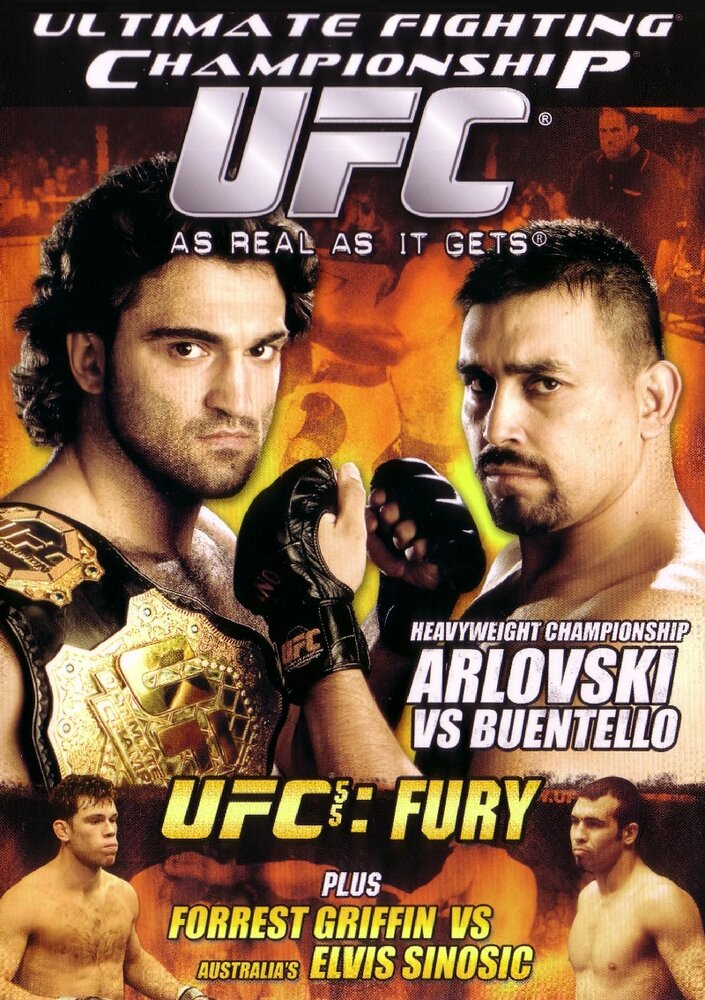 UFC 55: Fury (2005) постер