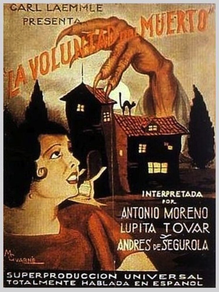 La voluntad del muerto (1930) постер