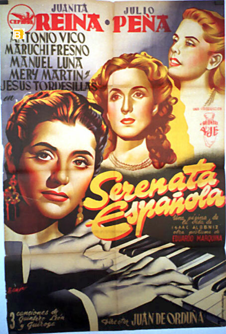 Испанская серенада (1947) постер