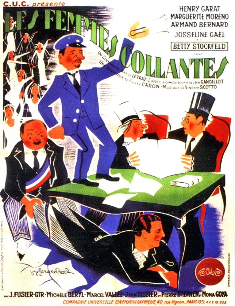 Les femmes collantes (1938) постер