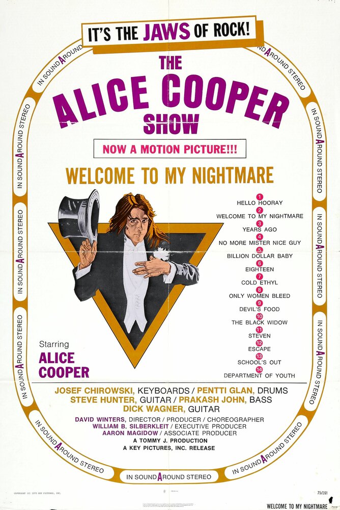 Элис Купер: Добро пожаловать в мой кошмар (1975) постер